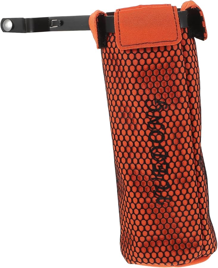 Wakauto Professional Drumstick Storage Bag Padded Portable Holder For Drummers Orange - Image 1
